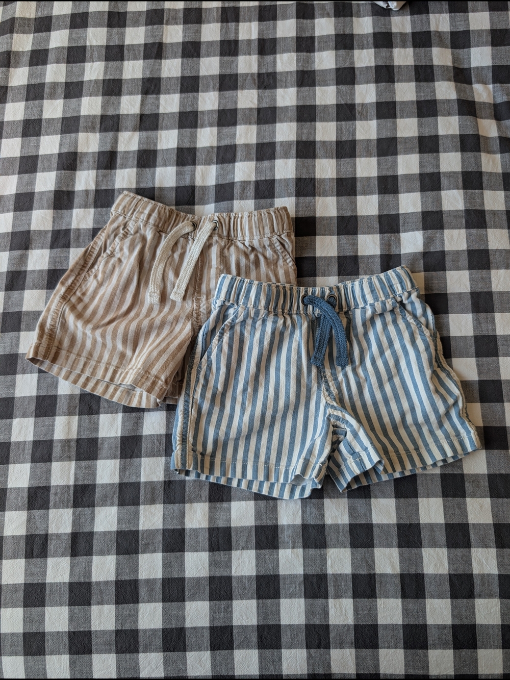 Striped Drawstring Shorts Bundle